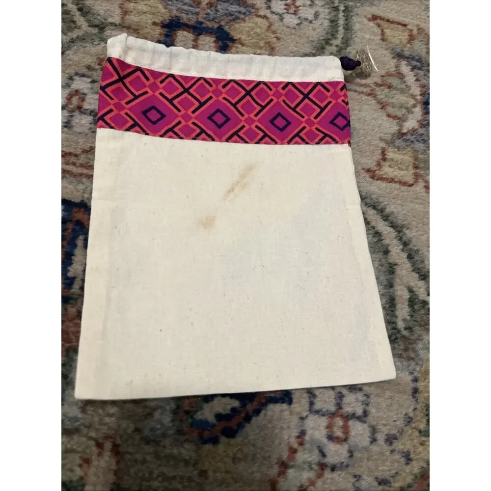 Tory Burch Cloth Dust Bags Lot of 5 Small Large Shoes Accessories Read